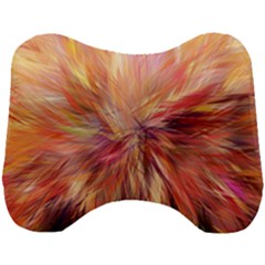 Color Background Structure Lines Head Support Cushion by Mariart