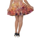 Color Background Structure Lines Velvet Skater Skirt View2