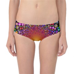 Color Background Structure Lines Polka Dots Classic Bikini Bottoms by Mariart