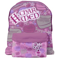 Charmed (pink Pattern) Giant Full Print Backpack by TransfiguringAdoptionStore