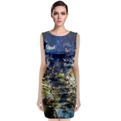 Under The Sea Classic Sleeveless Midi Dress