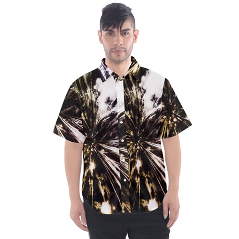 Burst Men s Short Sleeve Shirt by JezebelDesignsStudio