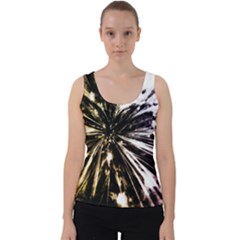 Burst Velvet Tank Top