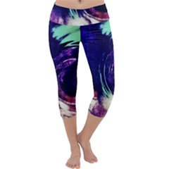 Calliope Capri Yoga Leggings by JezebelDesignsStudio