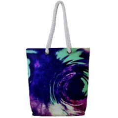 Calliope Full Print Rope Handle Tote (small) by JezebelDesignsStudio