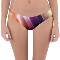 Rainbow Light Reversible Hipster Bikini Bottoms by JezebelDesignsStudio