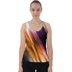 Rainbow Light Velvet Tank Top by JezebelDesignsStudio