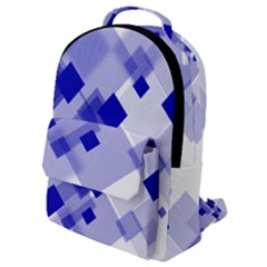 Geometric Flap Pocket Backpack (small)