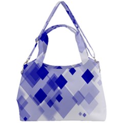 Geometric Double Compartment Shoulder Bag