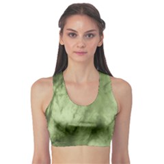 Marble Forest Sports Bra by JezebelDesignsStudio