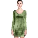 Marble Forest Long Sleeve Bodycon Dress View1