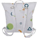 Geometry Triangle Line Buckle Up Backpack View3