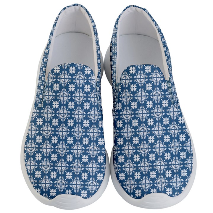 Flower Decorative Ornamental Men s Lightweight Slip Ons