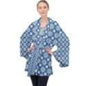 Flower Decorative Ornamental Velvet Kimono Robe View1