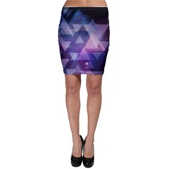 Geometric Triangle Bodycon Skirt by Mariart