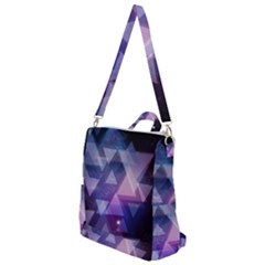 Geometric Triangle Crossbody Backpack