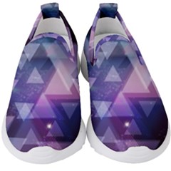 Geometric Triangle Kids  Slip On Sneakers