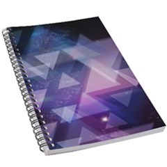 Geometric Triangle 5 5  X 8 5  Notebook