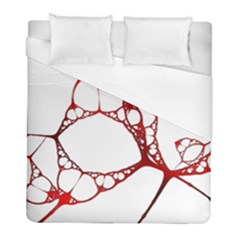 Fractals Cells Autopsy Pattern Duvet Cover (full/ Double Size) by Mariart