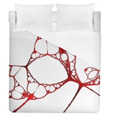 Fractals Cells Autopsy Pattern Duvet Cover (queen Size) by Mariart