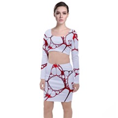 Fractals Cells Autopsy Pattern Top And Skirt Sets