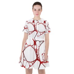 Fractals Cells Autopsy Pattern Sailor Dress