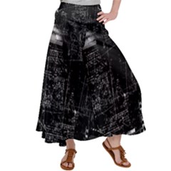 Grunde Satin Palazzo Pants by LalaChandra