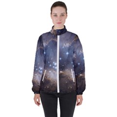 Cosmic Constellation High Neck Windbreaker (women) by WensdaiAmbrose