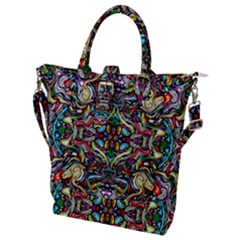 3 2 1 1c Buckle Top Tote Bag by ArtworkByPatrick