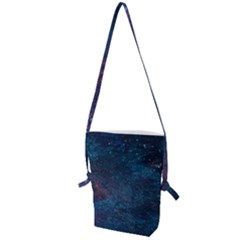 Cosmic Journey Folding Shoulder Bag by WensdaiAmbrose