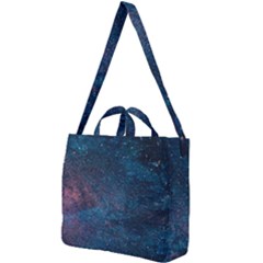 Cosmic Journey Square Shoulder Tote Bag by WensdaiAmbrose