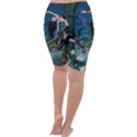 Wonderful Mermaid In The Deep Ocean Cropped Leggings  View4