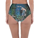 Wonderful Mermaid In The Deep Ocean Reversible High-Waist Bikini Bottoms View2