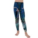 Wonderful Mermaid In The Deep Ocean Kids  Lightweight Velour Leggings View1