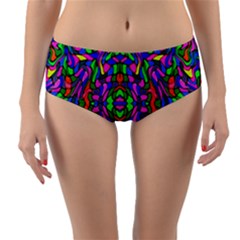 New Stuff 2-7 Reversible Mid-waist Bikini Bottoms by ArtworkByPatrick