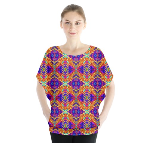 New Stuff 2-8 Batwing Chiffon Blouse by ArtworkByPatrick