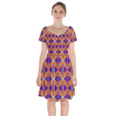 New Stuff 2-8 Short Sleeve Bardot Dress by ArtworkByPatrick