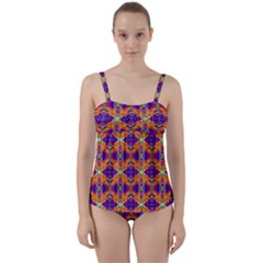 New Stuff 2-8 Twist Front Tankini Set by ArtworkByPatrick