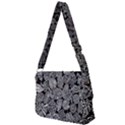 Black & White Paisley Full Print Messenger Bag View2