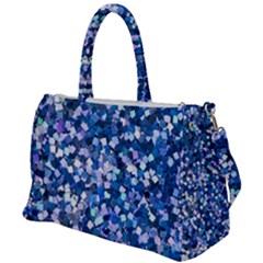 Blue Shimmer - Eco-glitter Duffel Travel Bag by WensdaiAmbrose