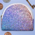 Pastel Rainbow Shimmer - Eco- Glitter Horseshoe Style Canvas Pouch View1