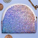 Pastel Rainbow Shimmer - Eco- Glitter Horseshoe Style Canvas Pouch View2