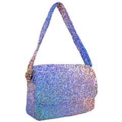 Pastel Rainbow Shimmer - Eco- Glitter Courier Bag by WensdaiAmbrose