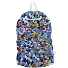 New Years Shimmer - Eco -glitter Foldable Lightweight Backpack by WensdaiAmbrose