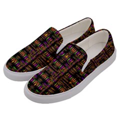 Surrounded By  Ornate  Loved Candle Lights In Starshine Men s Canvas Slip Ons