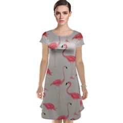 Pink Flamingos Cap Sleeve Nightdress