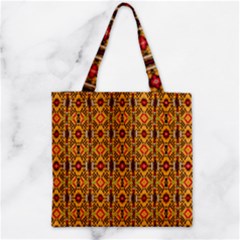 Ml 3 Zipper Grocery Tote Bag by ArtworkByPatrick