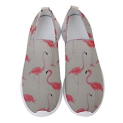 Pink Flamingos Women s Slip On Sneakers by WensdaiAmbrose