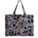 Grayscale TIles Zipper Mini Tote Bag View1