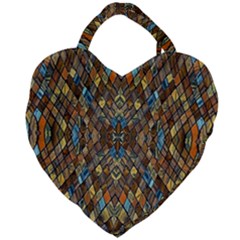 Ml 21 Giant Heart Shaped Tote by ArtworkByPatrick